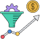 Analytical closure icon